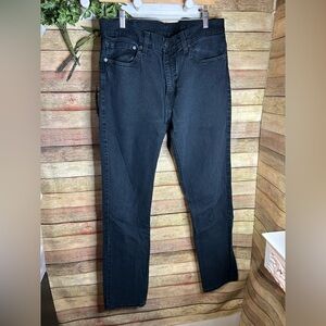 511 Levi’s Denim Slim Fit Black Jeans Men’s W34 L32